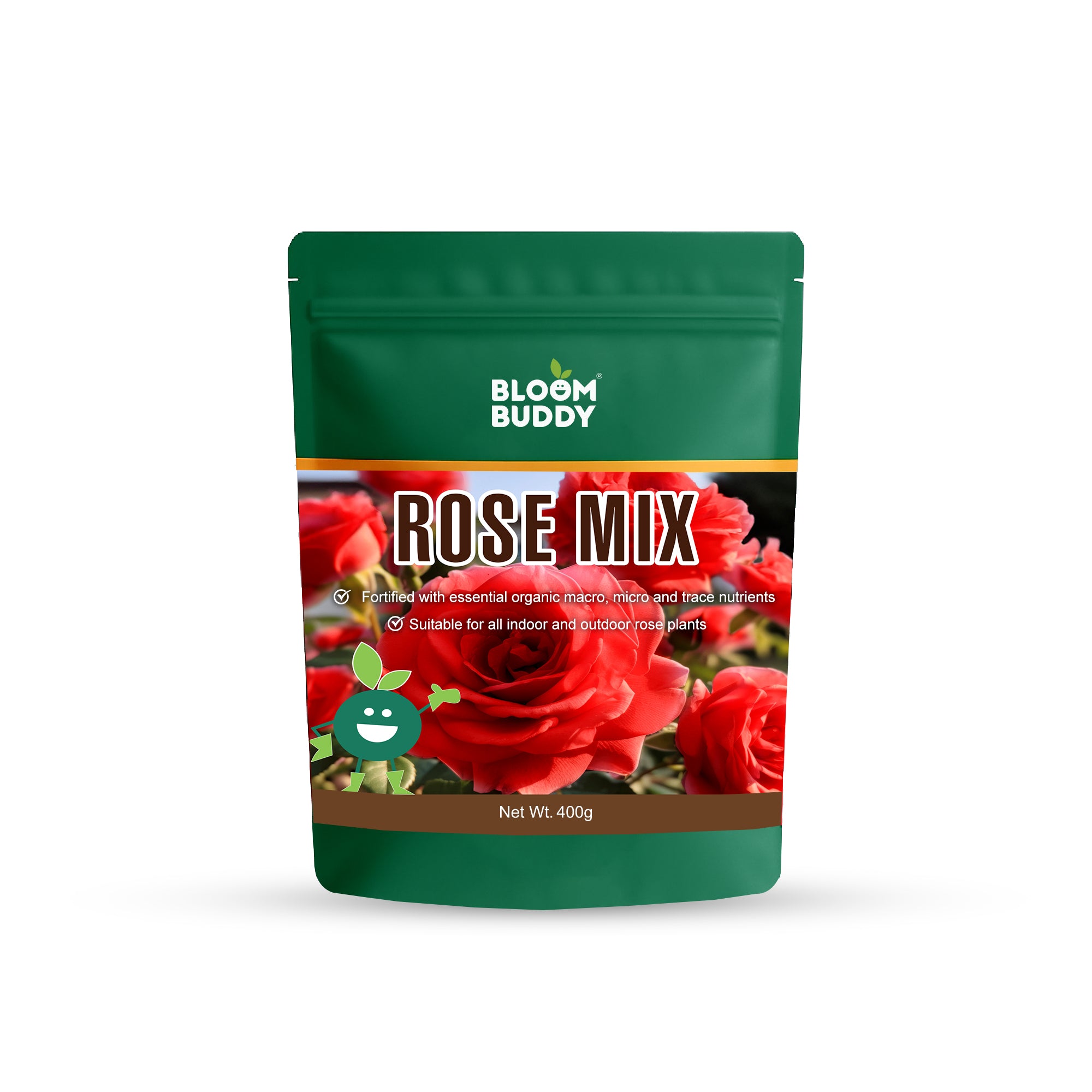 BLOOMBUDDY Organic Rose Mix – 400 g | Root & Bloom Care Formula for Ro ...