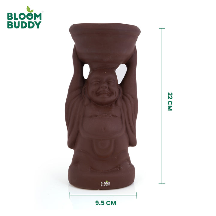 Bloom Buddy Decorative Buddha Plant Pot for Indoor Plants | Stylish Ta ...